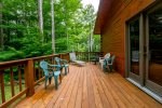 Main Level Deck off Kitchen